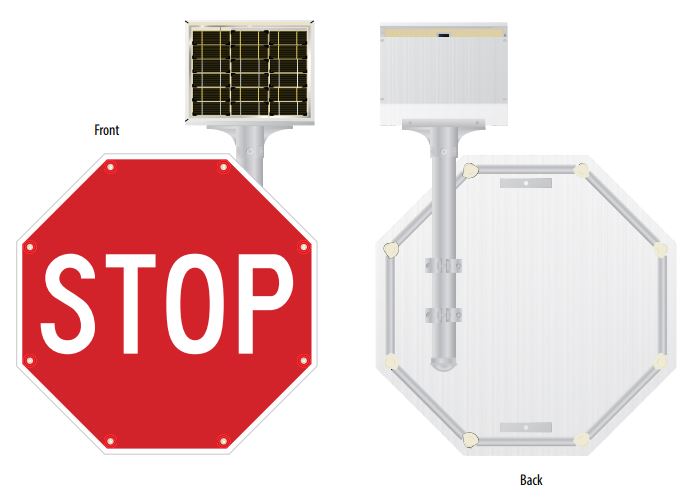 Blinker Stop Sign 